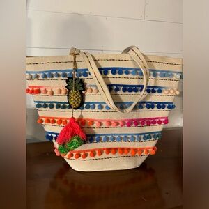 Brand New Boho tassel tote